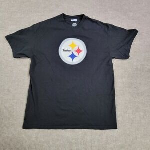 NFL Steelers T-Shirt Mens X-Large Black Troy Polamalu‎ 43 Graphic Football